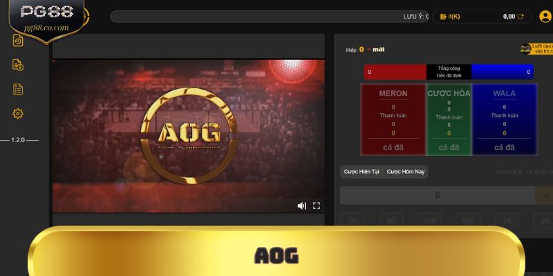 AOG Đá Gà – Trận Chiến Nảy Lửa, Thưởng Cực Khủng Tại PG88