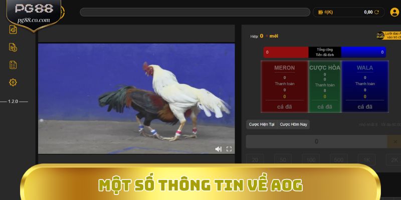 Một số thông tin về AOG